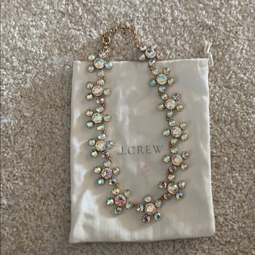 J Crew crystal necklace
